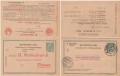5 + 5 Heller GS. 1900 Trieste Firma R. Suchardt Doppelkarte